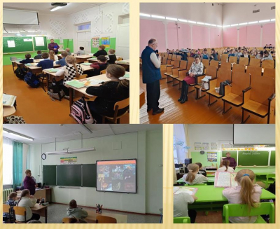 Встречи с Юрьянскими школьниками